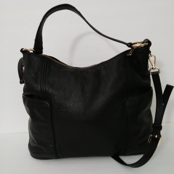 Michael Kors Black Pebbled Leather Cross-body and Shoulder Bag - Picture 2 of 15